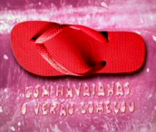 Com Havaianas, o verão já começou